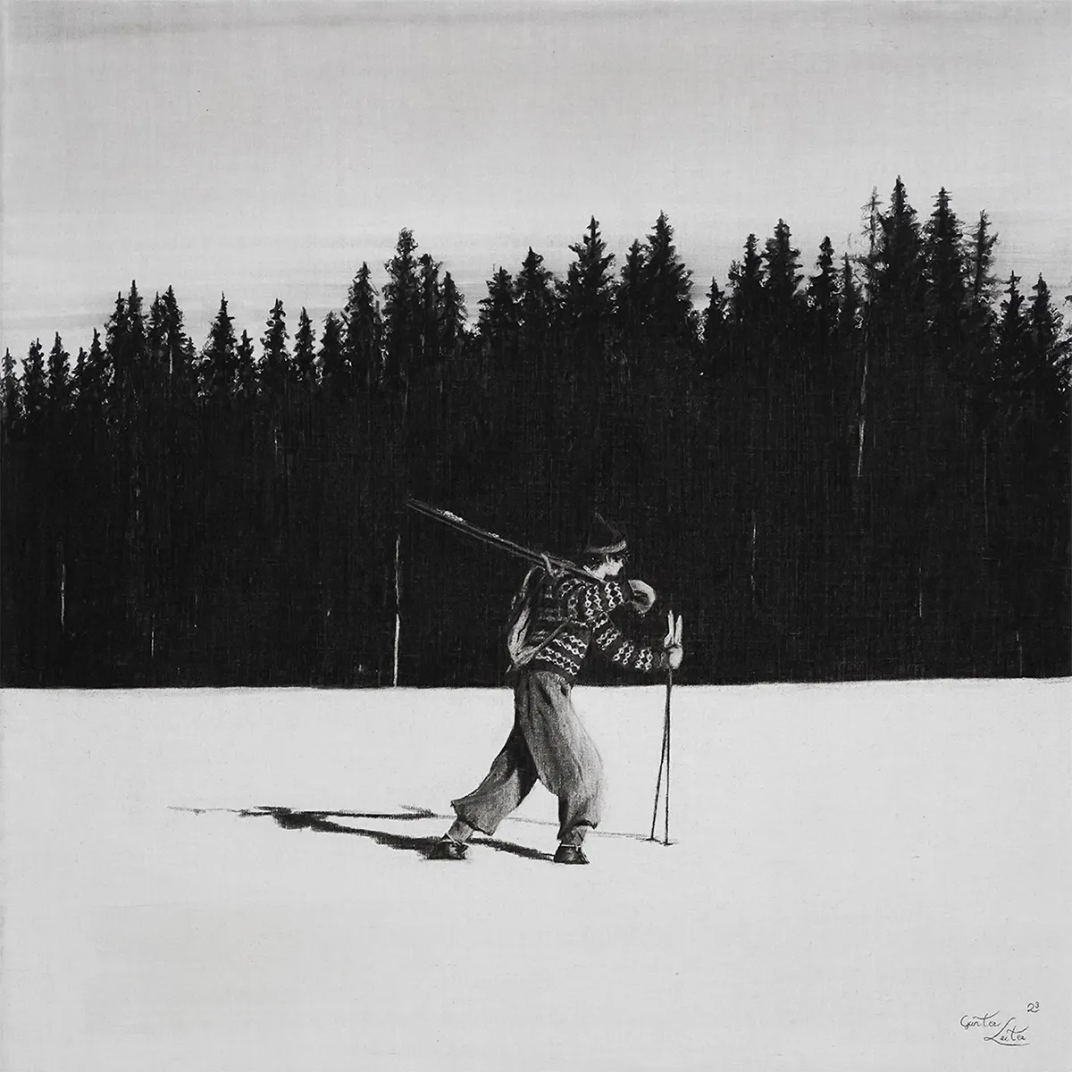 Den Wald entlang